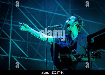 Torino, Italia. 2018. The British Band  Editors performed live on the stage of the ToDays Festival. Credit: Andrea Pinna Stock Photo