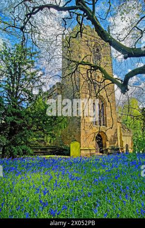 Parish church of St. Michael and our lady at Nostell Priory Stock Photo ...