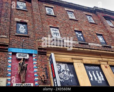 UK, Liverpool, Eric's Club on Matthew Street. Stock Photo