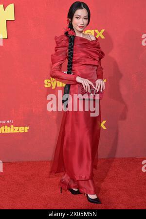 Los Angeles, USA. 09th Apr, 2024. LOS ANGELES, USA. April 09, 2024: Jessica Truong at the premiere for HBO series “The Sympathizer” at the Paramount Theatre. Picture Credit: Paul Smith/Alamy Live News Stock Photo