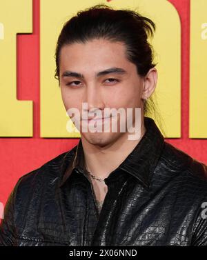 Los Angeles, USA. 09th Apr, 2024. Sebastian Amoruso arrives at the HBO Original Limited Series' THE SYMPATHIZER Los Angeles Premiere held at the Paramount Theater in Los Angeles, CA on Tuesday, ?April 9, 2024. (Photo By Sthanlee B. Mirador/Sipa USA) Credit: Sipa USA/Alamy Live News Stock Photo