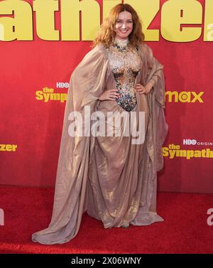 Marine Delterme arrives at the HBO Original Limited Series' THE