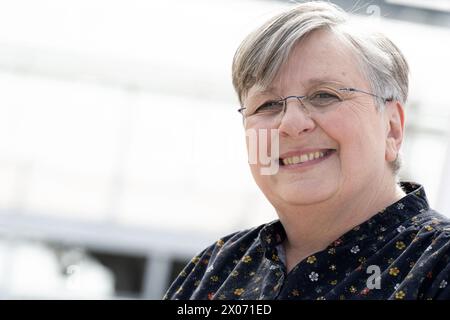 Cannes, France. 10th Apr, 2024. Brigitte Lecordier attends the Photocall during the 7th Canneseries International Festival on April 10, 2024 in Cannes, France. Photo by David NIVIERE/ABACAPRESS.COM Credit: Abaca Press/Alamy Live News Stock Photo