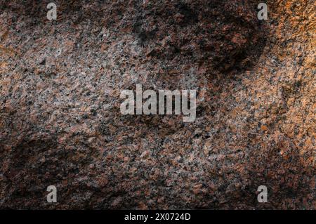 Dark granite stone. Background.  Design element for product label, catalog print. Stock Photo