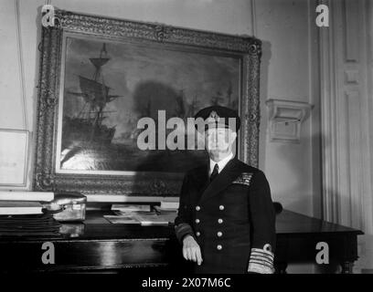 Admiral Sir Andrew Cunningham served as Commander-in-Chief of the