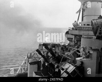 In January 1945, HMS Howe, flagship of Admiral Bruce Fraser, C in C ...