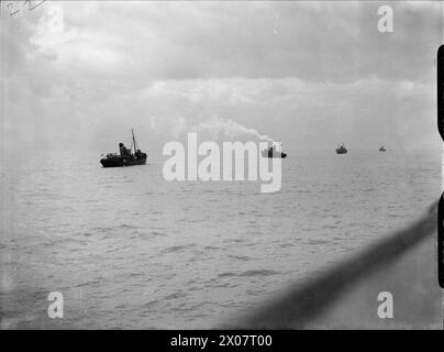 AT SEA WITH BRITISH MINESWEEPERS. NOVEMBER 1941, ON BOARD A ...