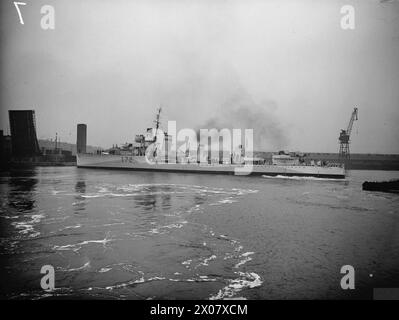 Hms Veteran, British Modified W Class Destroyer. 23 February 1942, King 