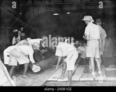 LANDING SHIPS TANK, LST. JULY 1943, FREETOWN. BRITAIN'S NEWEST INVASION ...