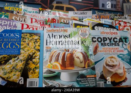 Barnes & Noble Booksellers on Fifth Avenue in New York City has a wide selection of books and magazines, USA  2024 Stock Photo