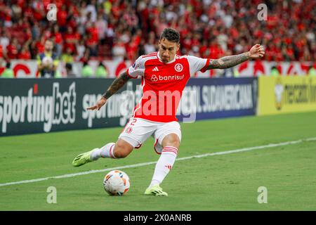 Porto Alegre, Brazil. 10th Apr, 2024. RS - PORTO ALEGRE - 04/10/2024 - SOUTH AMERICAN CUP 2024, INTERNACIONAL /AGIF (Photo by Lucas Gabriel Cardoso/AGIF/Sipa USA) Credit: Sipa USA/Alamy Live News Stock Photo