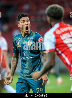 Porto Alegre, Brazil. 10th Apr, 2024. RS - PORTO ALEGRE - 04/10/2024 - SOUTH AMERICAN CUP 2024, INTERNACIONAL AGIF (Photo by Giancarlo Santorum/AGIF/Sipa USA) Credit: Sipa USA/Alamy Live News Stock Photo