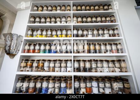 THE PHARMACY MUSEUM PARIS Stock Photo
