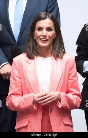 Las Palmas. Spain. 20240411,  Queen Letizia of Spain attends National Innovation and Design Awards 2023 at Miller Building on April 11, 2024 in Las Palmas, Spain Stock Photo