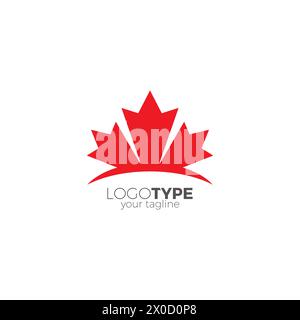 Maple Logo Vector. maple icon Stock Vector