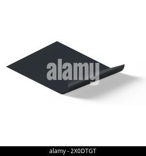 Creative concept isometric various papers isolated against plain background , suitable for your asset elements. Stock Photo