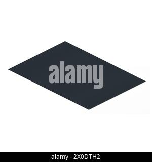 Creative concept isometric various papers isolated against plain background , suitable for your asset elements. Stock Photo