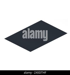 Creative concept isometric various papers isolated against plain background , suitable for your asset elements. Stock Photo