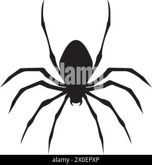 spider icon vector illustration symbol design Stock Vector
