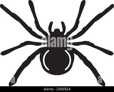 spider icon vector illustration symbol design Stock Vector