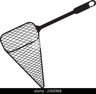 fishing net icon vector illustration template design Stock Vector