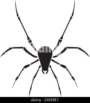spider icon vector illustration symbol design Stock Vector