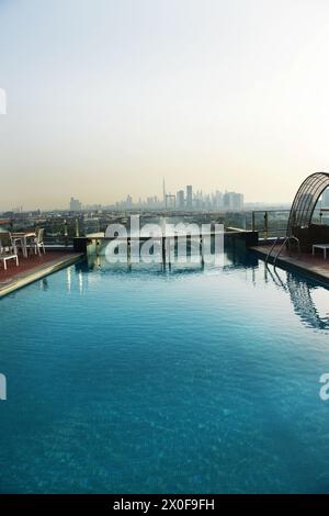 Rooftop view of Dubai Creek, Deira, Dubai, United Arab Emirates Stock ...