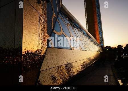 The iconic Dubai Frame building in Dubai, UAE. Stock Photo