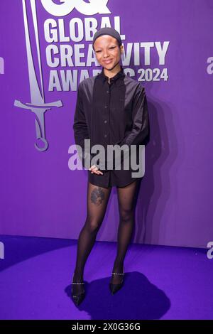 NEW YORK, NEW YORK - APRIL 11: Myha'la Herrold attends the 2024 GQ Creativity Awards at WSA on April 11, 2024 in New York City. (Photo by Ron Adar / SOPA Images/Sipa USA) Stock Photo