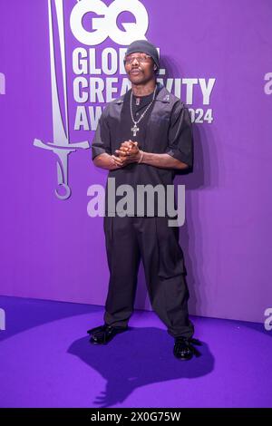 NEW YORK, NEW YORK - APRIL 11: Asake attends the 2024 GQ Creativity Awards at WSA on April 11, 2024 in New York City. Stock Photo