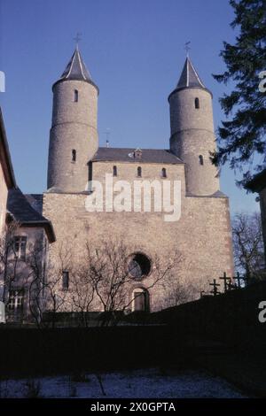 The basilica (western work) of the monastery Steinfeld in Kall. [automated translation] Stock Photo