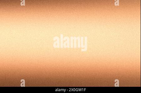 Dark golden gradient, rough texture, grainy noise. Stock Photo