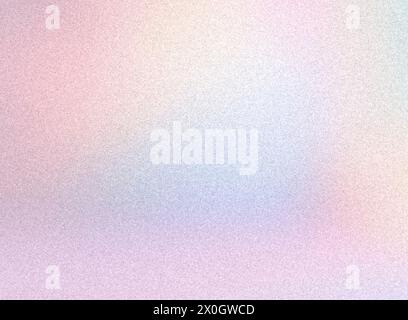 Matte pastel pink-blue gradient, rough texture, grainy noise. Stock Photo
