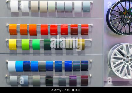 Explore a spectrum of possibilities at the car showroom with our color ...