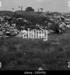 A landfill in Upper Bavaria. Stock Photo