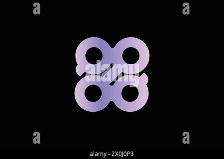 Professional Creative Letter Z Tech Icon Logo Design Stock Vector