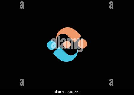 Professional Letter i i Logo Design Stock Vector