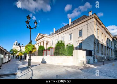 Palais de justice, justice building, house facade, facade, city tour, house view, Reims, Marne, France, Europe, Stock Photo