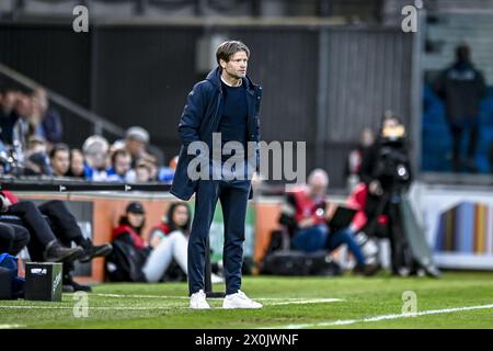 Doetinchem, Nederland. 12th Apr, 2024. DOETINCHEM, 12-04-2024, Stadium De Vijverberg, football, Dutch Eredivisie, season 2023/2024, Match between De Graafschap and Telstar. De Graafschap trainer Jan Vreman Credit: Pro Shots/Alamy Live News Stock Photo