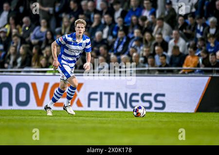 Doetinchem, Nederland. 12th Apr, 2024. DOETINCHEM, 12-04-2024, Stadium De Vijverberg, football, Dutch Eredivisie, season 2023/2024, Match between De Graafschap and Telstar. De Graafschap player Maas Willemsen Credit: Pro Shots/Alamy Live News Stock Photo