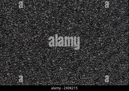 Grey soft plastic packing texture material macro close up view Stock Photo