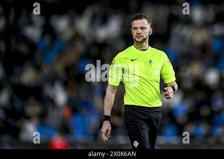 Doetinchem, Nederland. 12th Apr, 2024. DOETINCHEM, 12-04-2024, Stadium De Vijverberg, football, Dutch Eredivisie, season 2023/2024, Match between De Graafschap and Telstar. referee Robin Hensgens Credit: Pro Shots/Alamy Live News Stock Photo