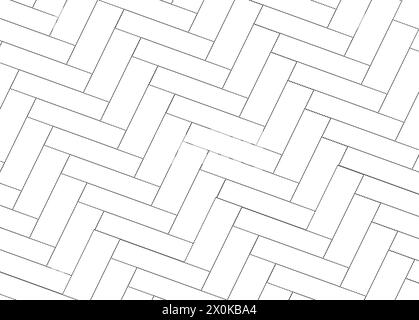 Herringbone floor, vector, decor interior Stock Vector