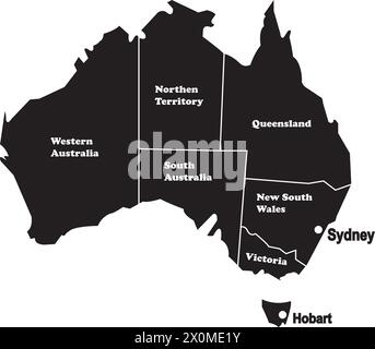 australia map icon vector illustration symbol design Stock Vector