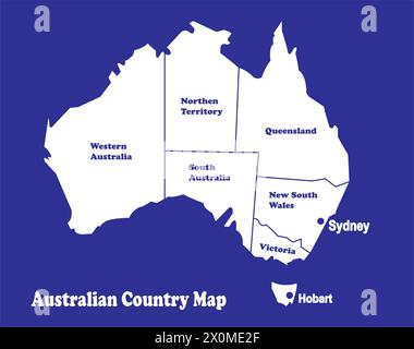 australia map icon vector illustration symbol design Stock Vector