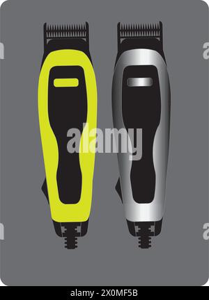 electric clippers vector icon illustration template design Stock Vector