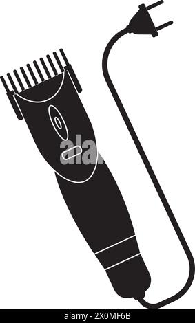electric clippers vector icon illustration template design Stock Vector