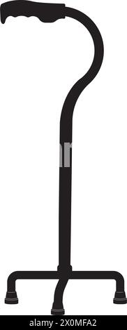 Crutches vector icon illustration symbol design Stock Vector