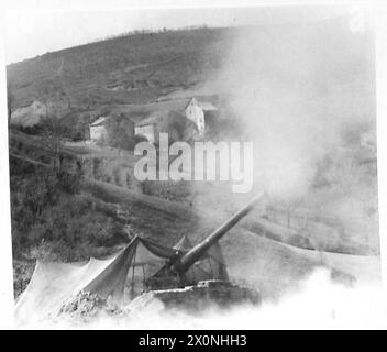 FIFTH ARMY : BRITISH ARTILLERY IN SUPPORT OF AMERICANS - A British ...