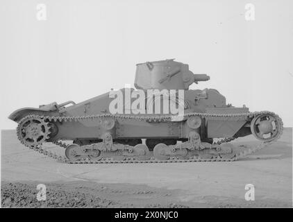 BRITISH TANKS AND ARMOURED FIGHTING VEHICLES 1939-45 - Infantry Tank Mk I Matilda (A11) British Army Stock Photo